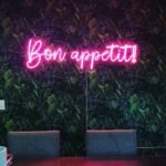 letras neon para restaurante